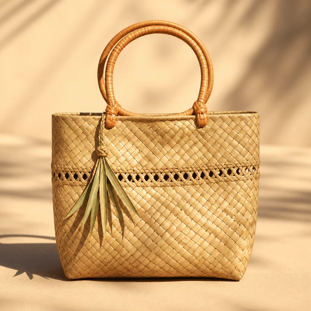 Sac Tressé Pandanus