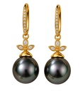Boucles d'oreilles perles