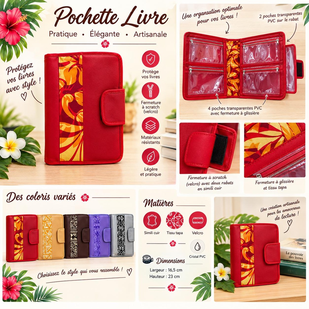 Pochette livre